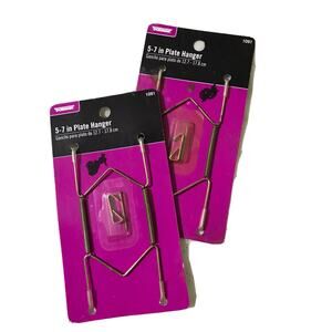 (2) 5-7” Plate Hangers‎
